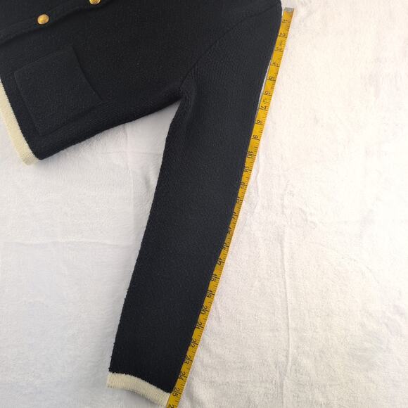 Zara Black and Cream Cardigan - Picture 7 of 8